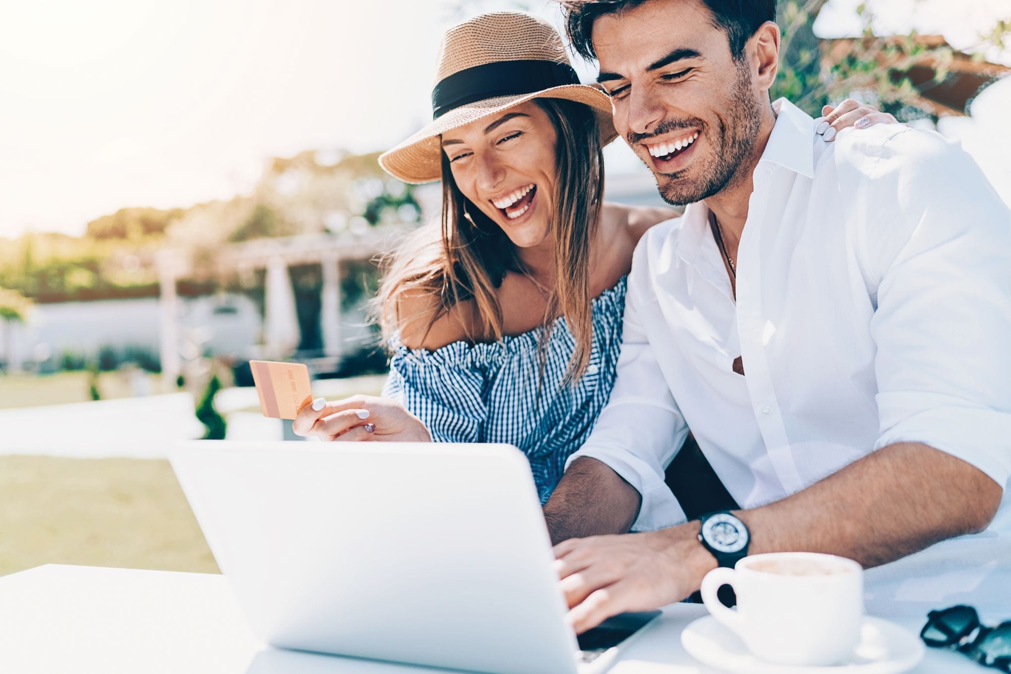 couple on laptop